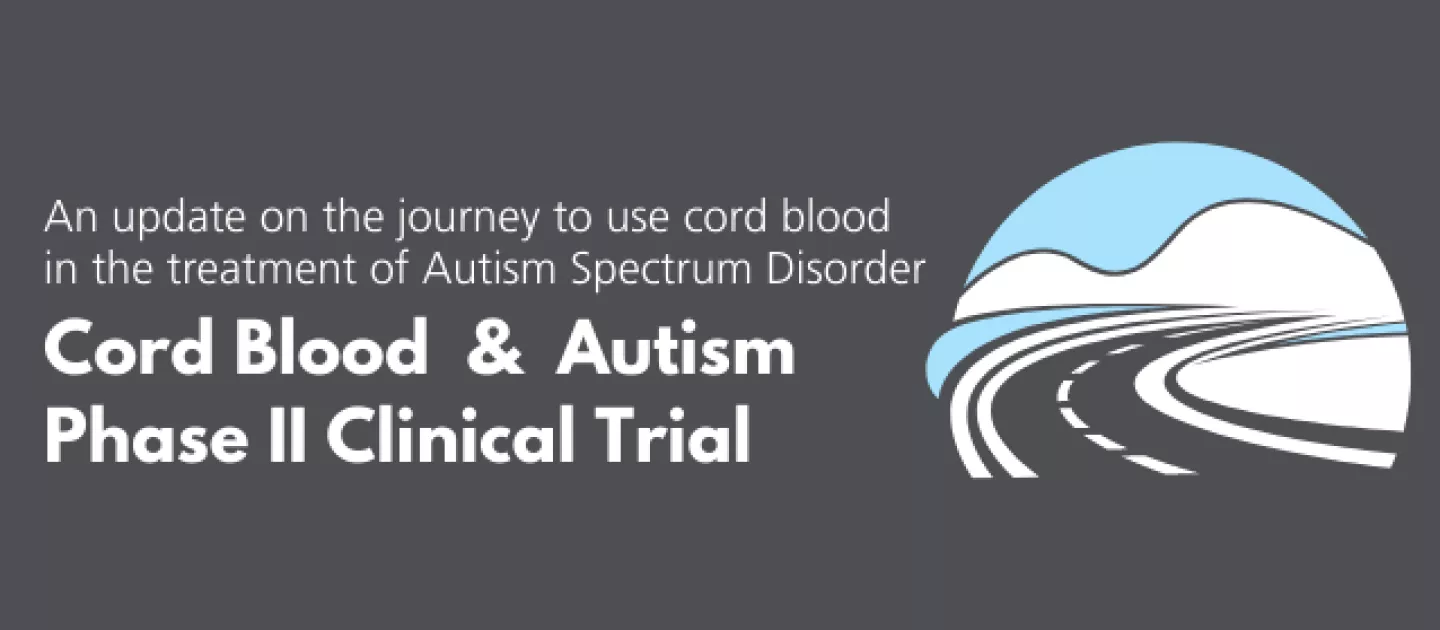 Cord Blood & Autism Phase II Clinical Trial Update